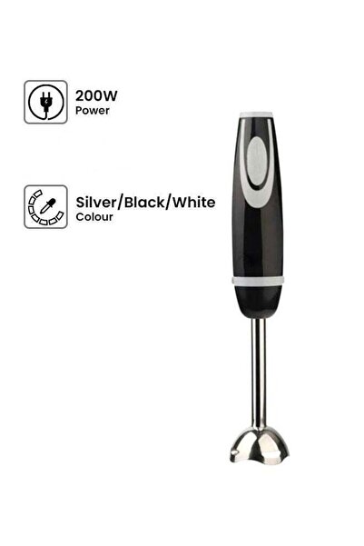 LC Hand Blender 200W Powerful Stick Mixer For Juices Eggs Purees Sauces and E...