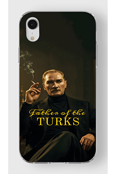 moonset Iphone XR Uyumlu Baskılı Yumuşak Silikon Şeffaf Telefon Kılıfı