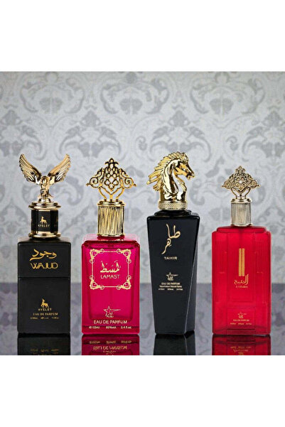 Ayelet Set 4 parfumuri arabesti 100 ML - (2x dama + 2x barbati) Wajud + Lamas...