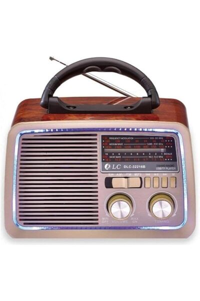 LC Usb Mini Radio Hi Fi Speaker With Bluetooth And Disco Light