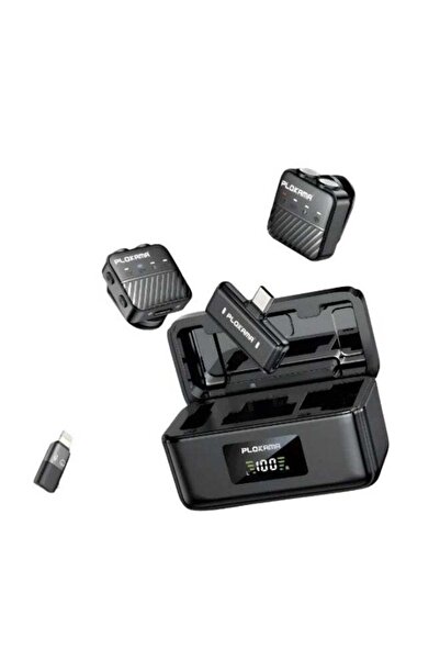 PLOKAMA VM-80 Dual Wireless Lavalier Microphone