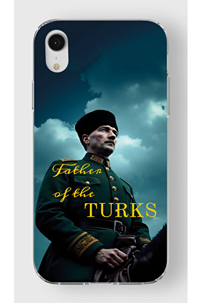 moonset Iphone XR Uyumlu Baskılı Yumuşak Silikon Şeffaf Telefon Kılıfı