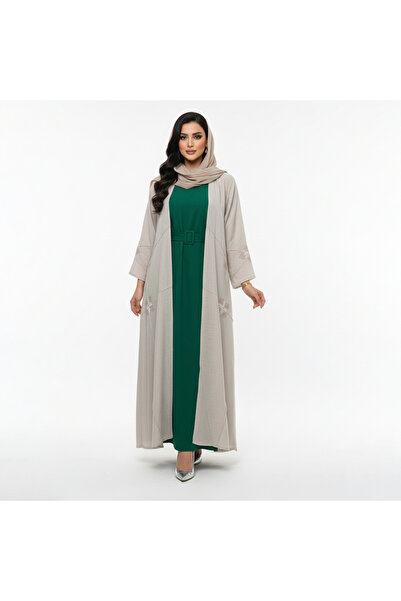beyonday Elaf Abaya with beading and embroidery – Summer fabric