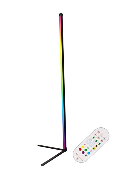LC RGB LED Corner Floor Lamp – 140cm Mood Light with Remote and App Control