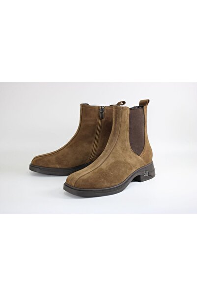 evva shoes Hakiki Süet Çok Rahat Günlük Kadın Bot