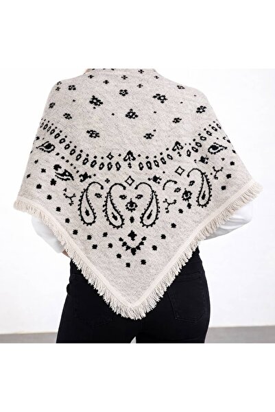 CHARMLUCKY Ethnic Patterned Shal