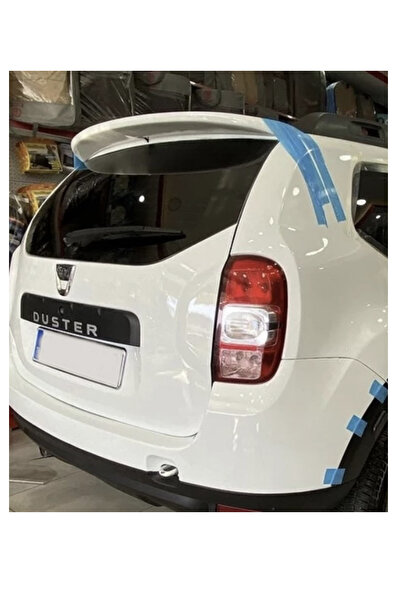 TMZ Garage 2010–2017 Dacia Duster Beyaz Boyalı Spoiler Bagaj Üstü Arka Rüzgarlık