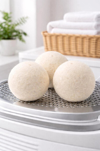 lowell home Natural XXL Wool Dryer Ball (Set of 3) – for Laundry Dryer