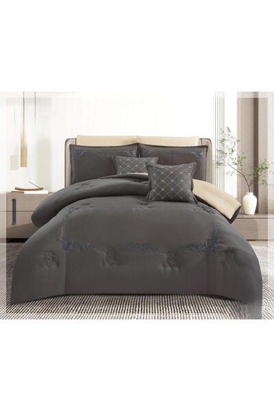 ROSHNA A double embroidered summer bedspread that combines comfort and beauty...