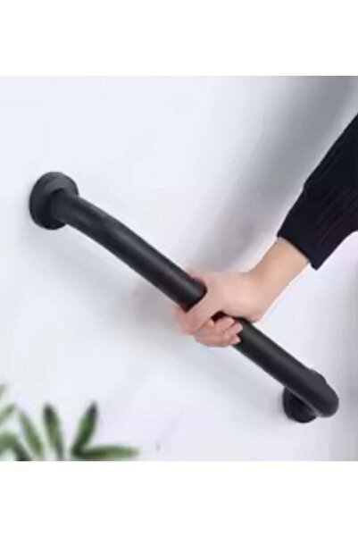 LC Black Stainless Steel Grab Handle – 50 cm Safety Support Bar