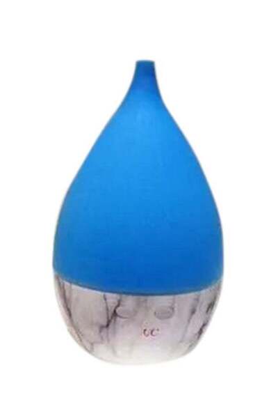 LC Fawahah Electric Humidifier – Drop Shape Cool Mist Diffuser Blue