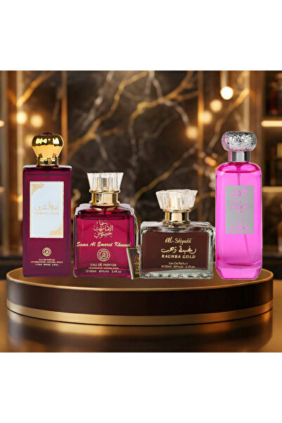 DUBAİ Set 4 Parfumuri Arabesti De Femei 100ML - Ameerat Al Sharq + Sama Al Em...
