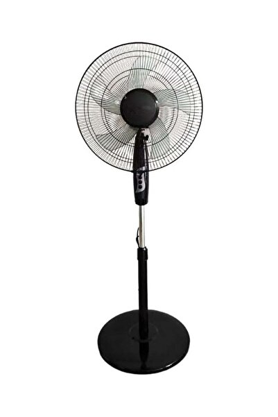 LC مروحة كهربائية أرضية مقاس 16 بوصة مزودة بخمس شفرات قوية من مادة البولي برو...