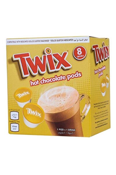 Twix Hot Chocolate Pods 8 Capsules