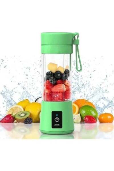 LC خلاط عصارة كهربائي محمول مزود ببطارية قابلة لإعادة الشحن عبر منفذ USB - صا...