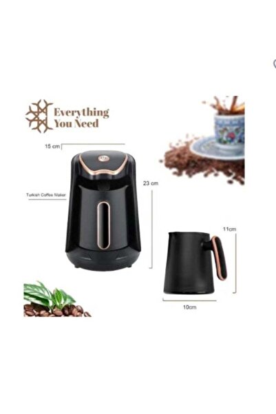 LC Electric Turkish Coffee Maker, 300ml Capacity, 800W Fast Brewing, Auto Shu...