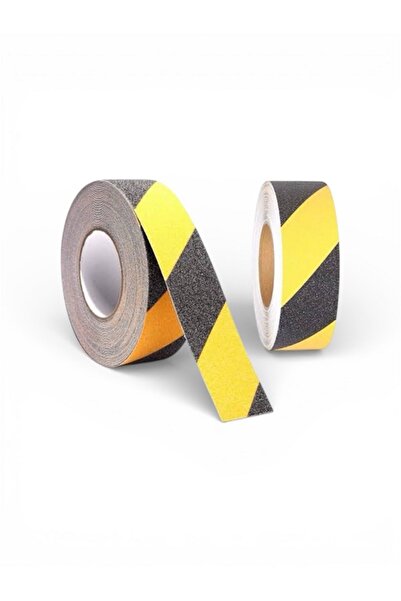 Nalbur Bakkal 5 Cm X 15 Metre AA Kalite Merdiven Zemin Kaydırmaz Bant Sarı Si...