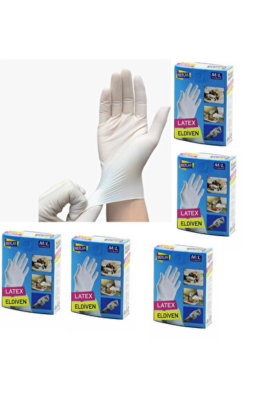 Epilons Gloves Latex Gloves Examination Gloves M/L 30 Pieces