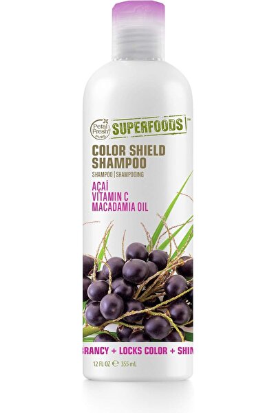 Petal Fresh شامبو سوبر فودز كولور شيلد بخلاصة الآساي وفيتامين سي وزيت المكادي...