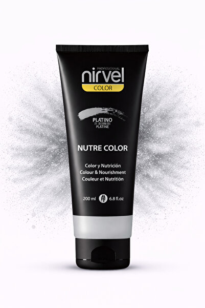 NİRVEL Nutre Color Mască de Păr Colorantă PLATINUM 200ML
