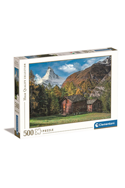 CLEMENTONI Voiaj Matterhorn Peisaj alpin puzzle de 500 de piese