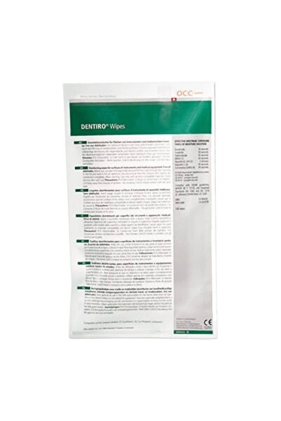 Occ Dentiro Refill 120 Disinfectant Wipes