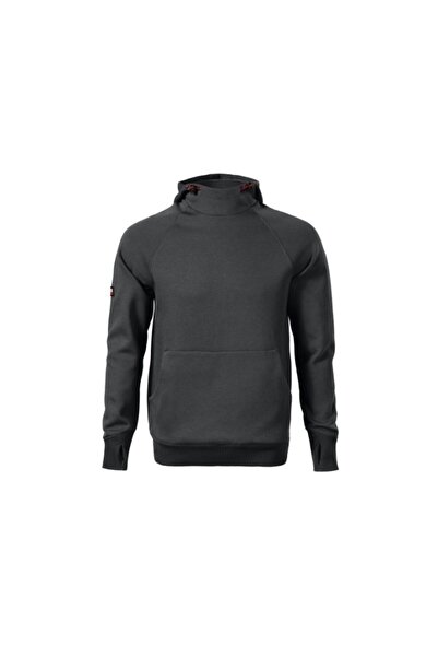 Malfini Hanorac barbati, Vertex Hoodie - W43 Ebony gray