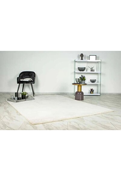 LALE Synthetic Rabbit Fur Carpet, Paradise Lalee 400 Cream, Bedroom / Living ...