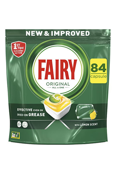 Fairy All in One dishwasher detergent, 84 washes