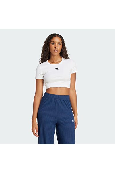 adidas Essentials Ριμπ Γυναικείο Μπλουζάκι