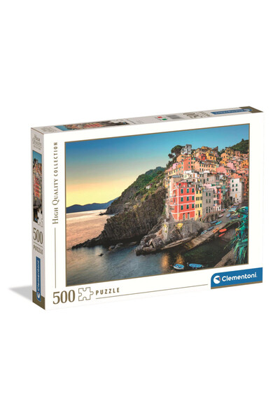 CLEMENTONI Orașe Riomaggiore Puzzle Italia de 500 de piese