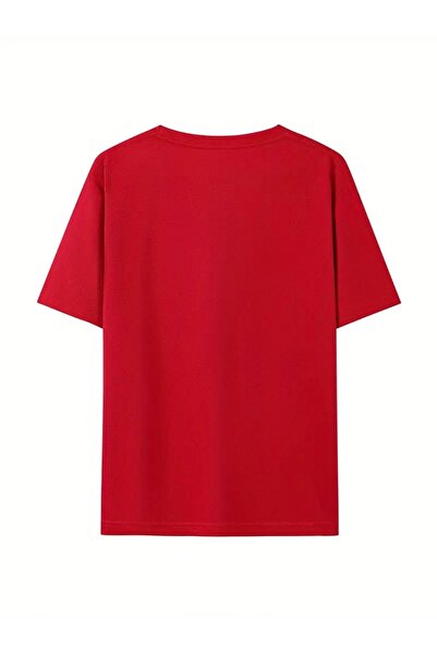 FUFLUNS Colorful Cassette Printed Unisex Women'S/Men's Oversize Crew Neck T-S...