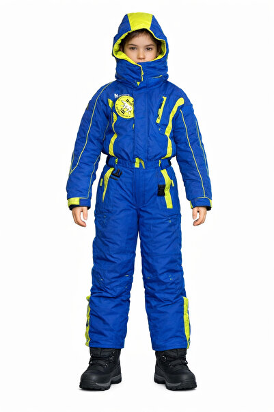 Geographical Norway Costum de ski albastru marime 4 ani