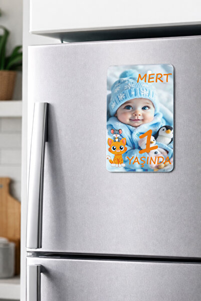 LOVE Kişiye Özel Resimli Doğum Günü Magneti Doğum Günü10 Temalı 8x6 Cm 15 Adet