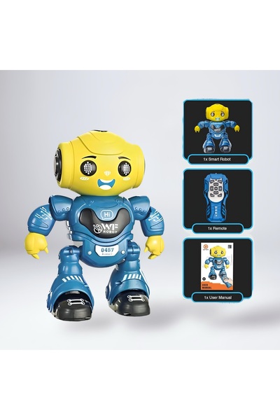 Universul Jucăriilor Robot Inteligent Interactiv cu Telecomandă, Muzică, Lumi...