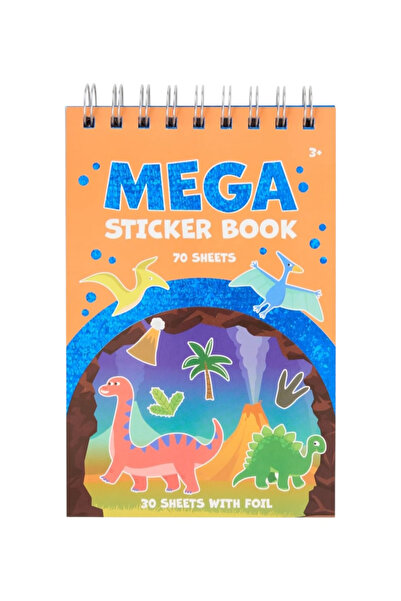 No Label Sticker Book - Dinosaurs