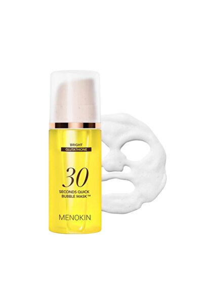 Menokin Bright 30 Seconds Quick Bubble Mask Bright-Glutathione -Leke Karşıtı,...