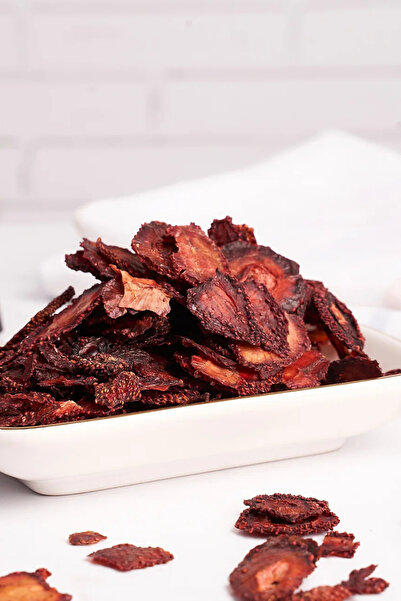 Avlu Doğal Ürünler Natural Dried Strawberry Slices – 60g (Premium Cocktail & ...