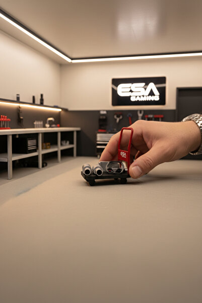 esa gaming 1:10 Ölçek Diorama Garaj El Arabası – Minyatür Atölye Aksesuarı