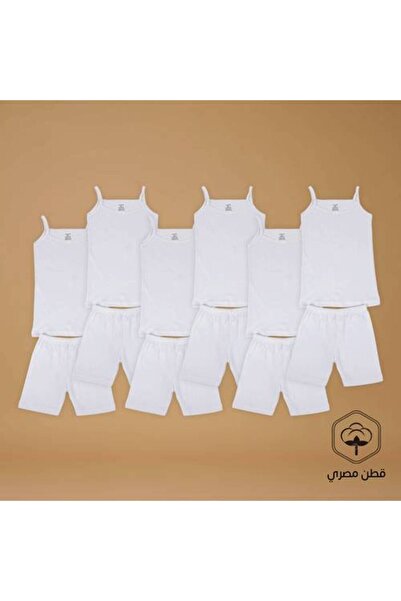 Onurel 6 مجموعات من الدانتيل القطني المكون من قطعتين للفتيات