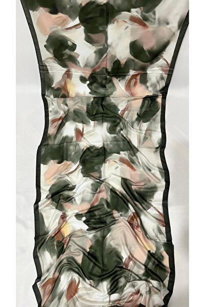 Karfa Scarfs Şal & Eşarp Yeşil Batik Desenli Soft Şal – Yumuşak Dokulu,Kaymaz...