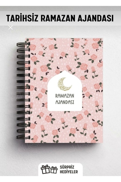 Eldesen Tasarım Ramazan Ajandası / Oruç, Hatim, Teravih, Günlük ve Aylık Plan...