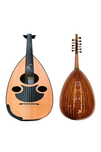 KARAZ MUSIC Ziryab Oud, Iraqi Model No. 3, Cedar face and French Magno back