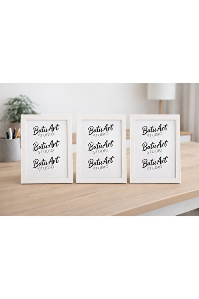 batu art studio 3'lü 15*21 Boyutunda Fotoğraf Çerçevesi - A5 Pvc'li Çerçeve