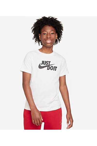 Nike Sportswear Kids White Casual T-Shirt