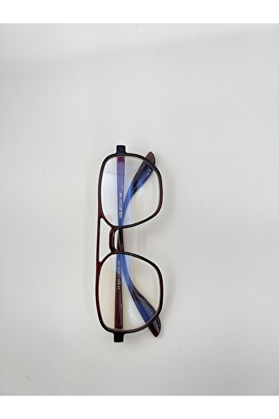 ZENIT Sanders Brown Unisex Square Blue Light Protected Glasses |   67 Subordi...