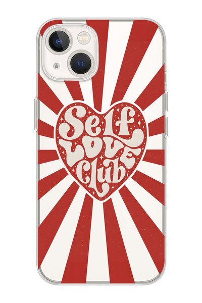 moonset Iphone 15 Uyumlu Baskılı Yumuşak Silikon Şeffaf Telefon Kılıfı