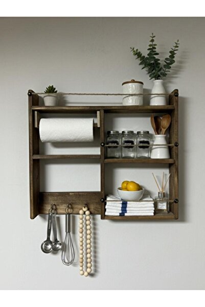 BİGWOODWORKERS ahşap kahverengi baharatlık