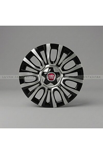 JANT Fiat Punto Uyumlu JantKapağı - 15 İnç - 1 Takım (4 adet) - Çelik görünüm...