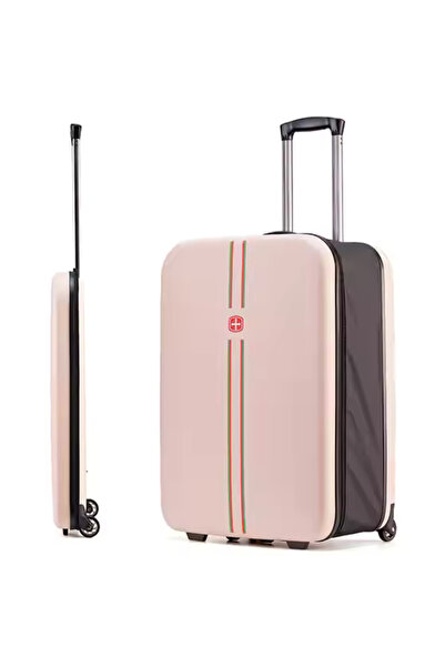 Dasbo Cărucior de călătorie pliabil mare, carcasă rigidă din ABS rezistent la...